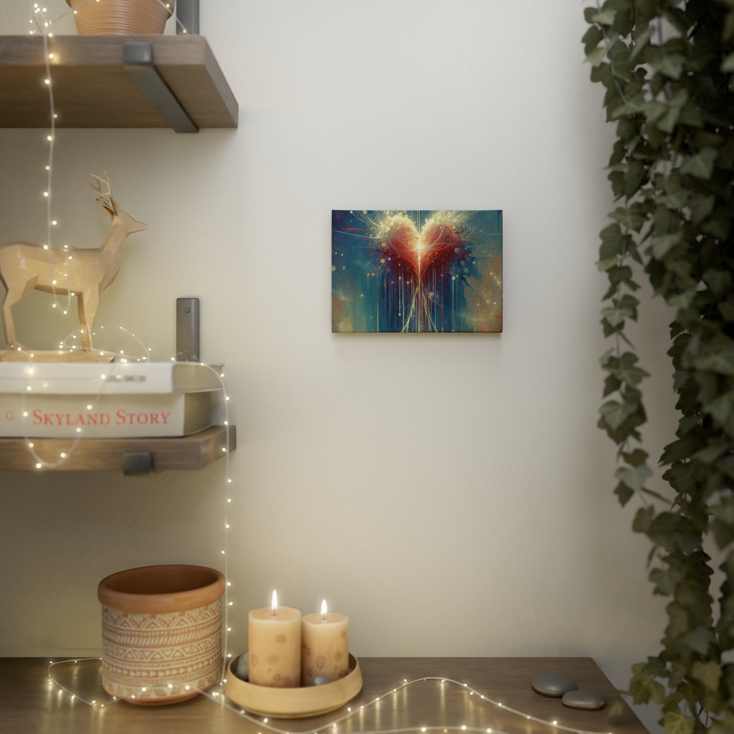 Transcendent Connection Beauty Canvas Photo Tile