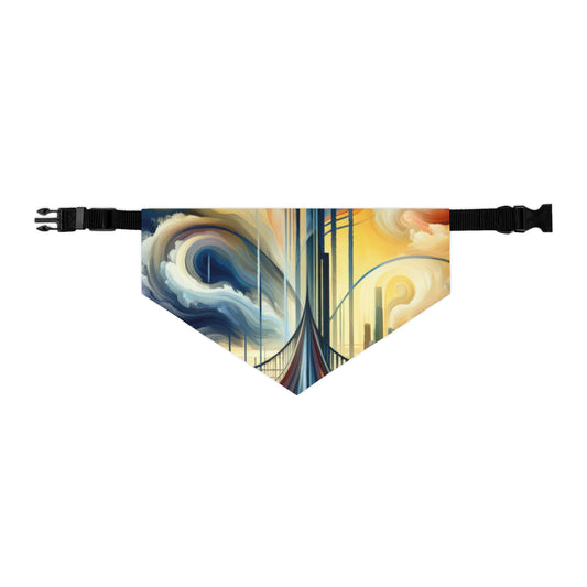Conscious Bridge Tachism Pet Bandana Collar