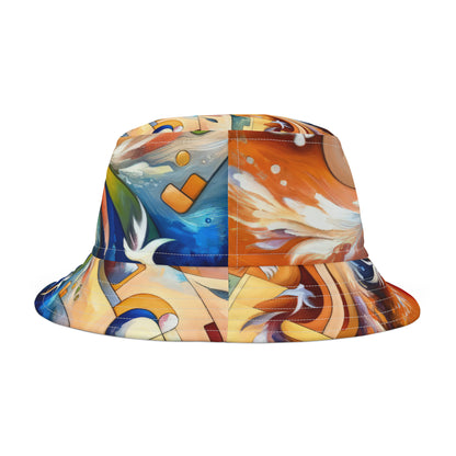 Companionable Lightness Journey Bucket Hat (AOP)