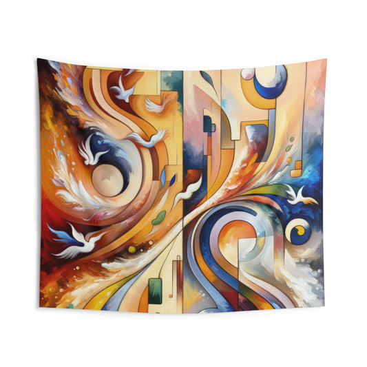 Companionable Lightness Journey Indoor Wall Tapestries