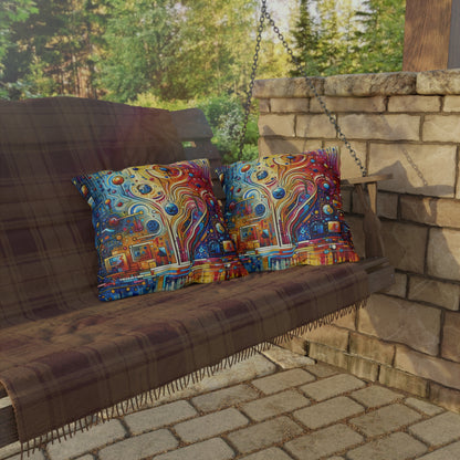 Supportive Divided Empathy Outdoor Pillows