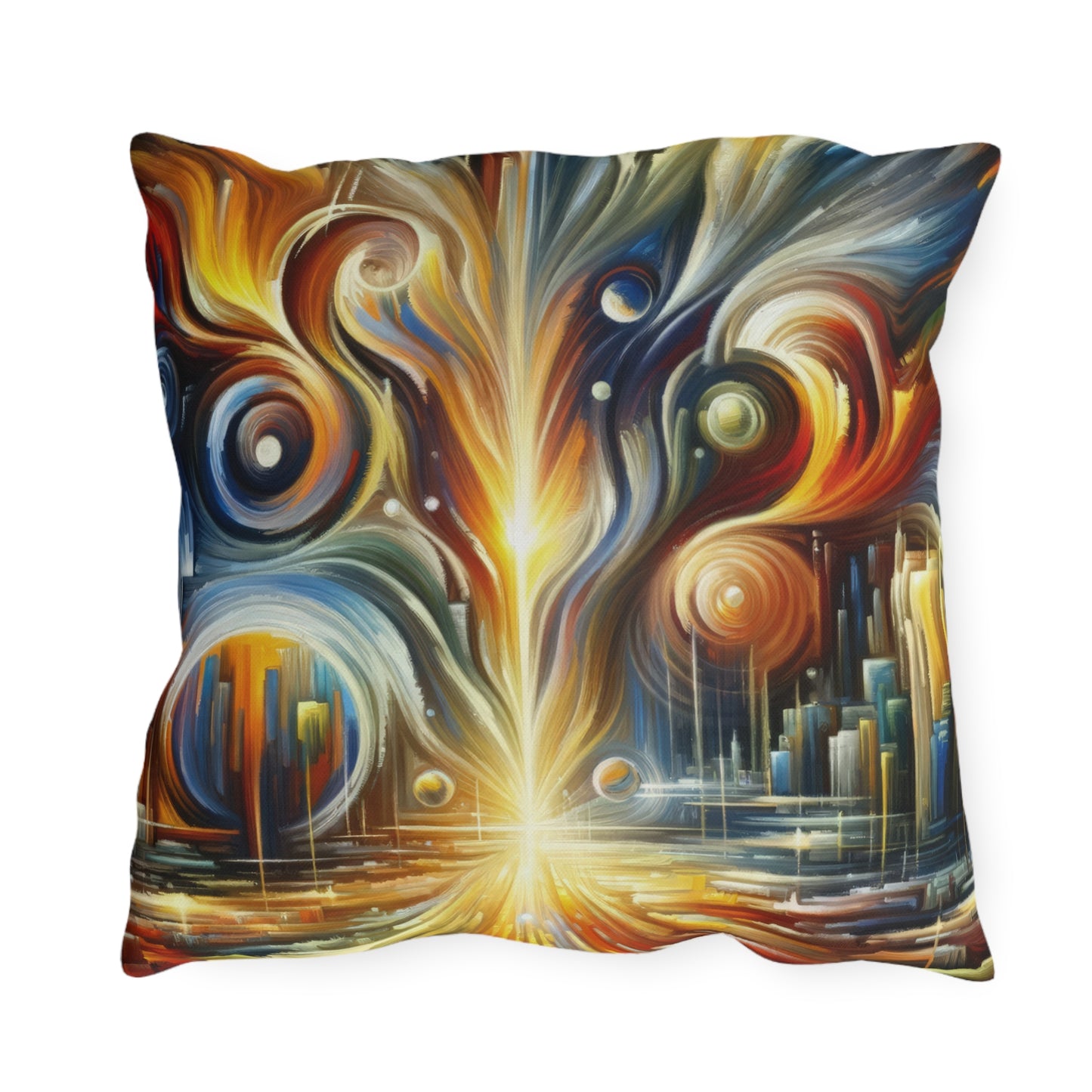 Sovereign Integral Transformation Outdoor Pillows