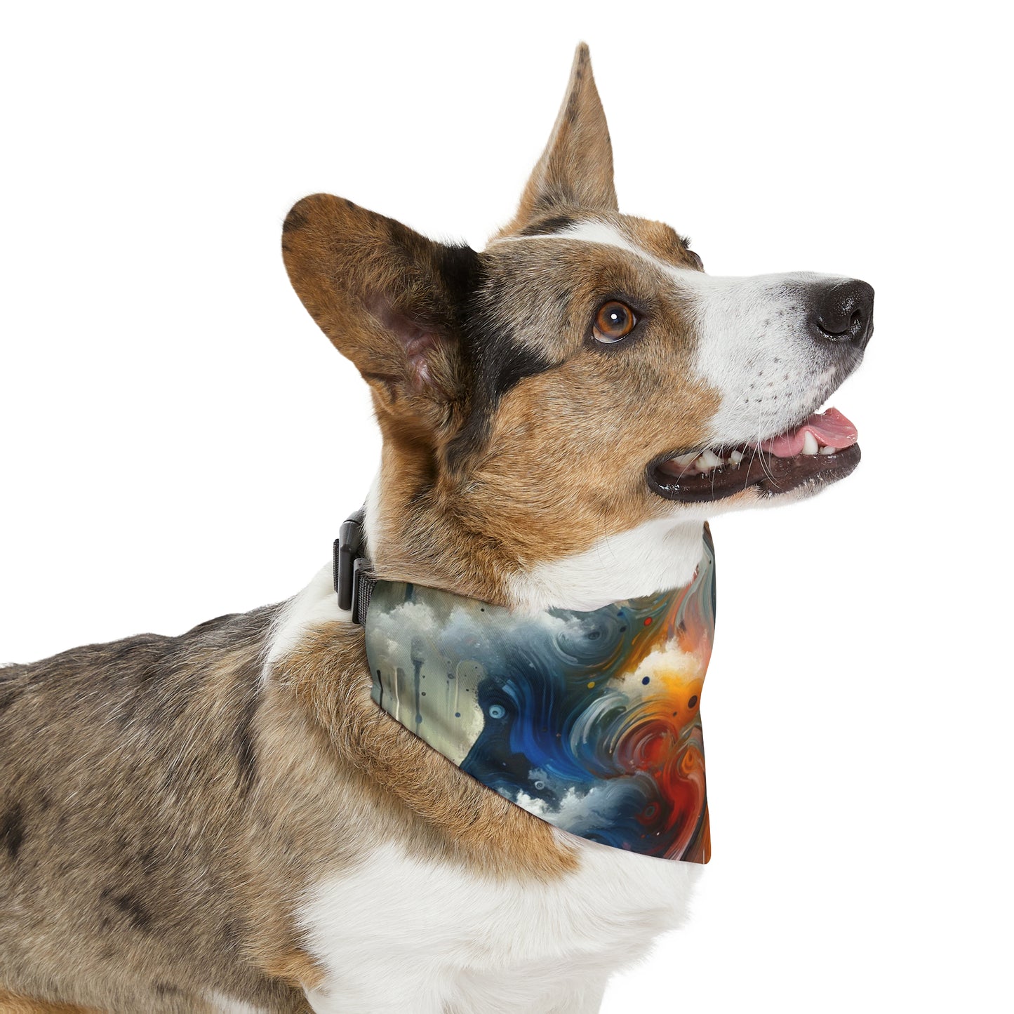 Connected Isolation Paradox Pet Bandana Collar