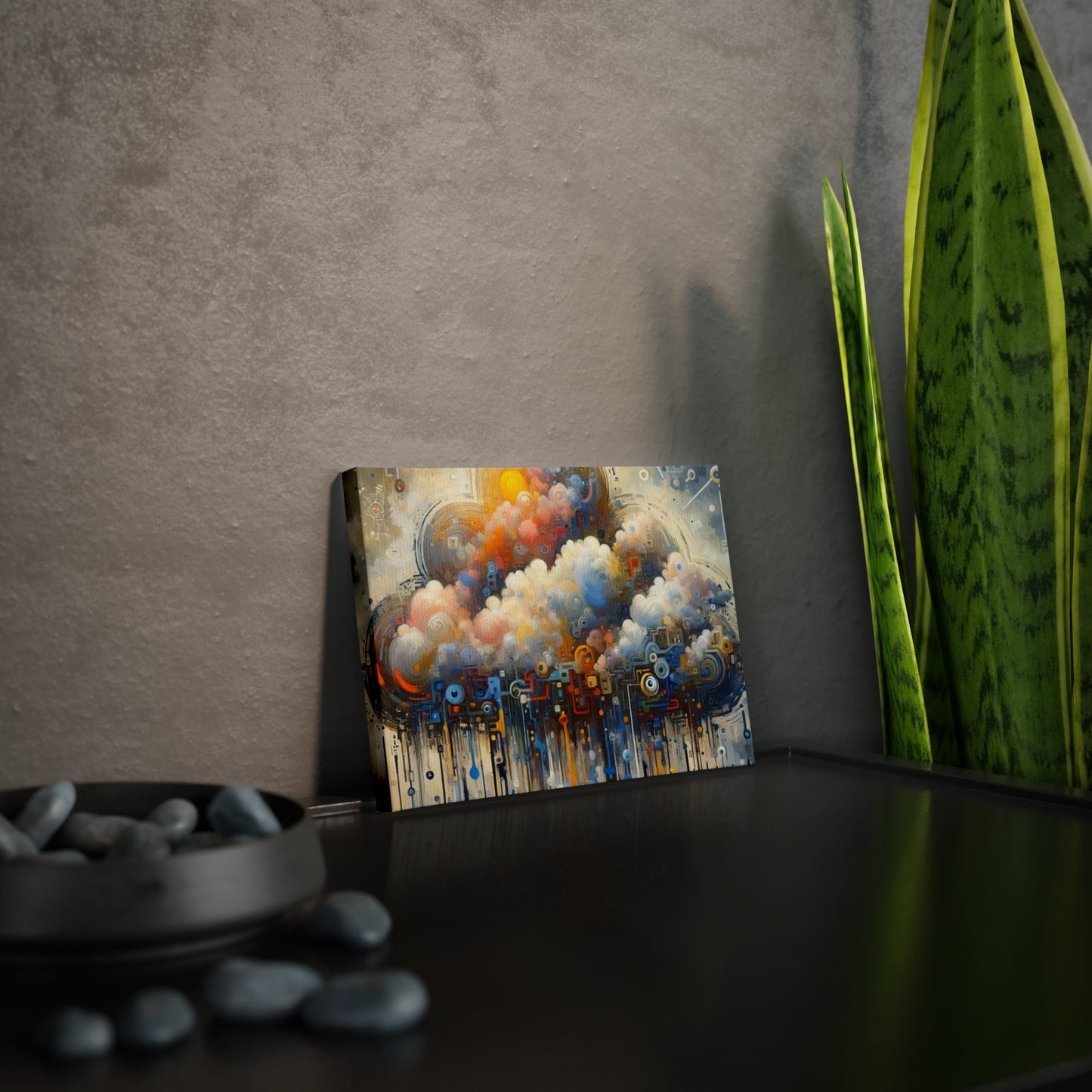 Cloud Community Crafting Canvas Photo Tile