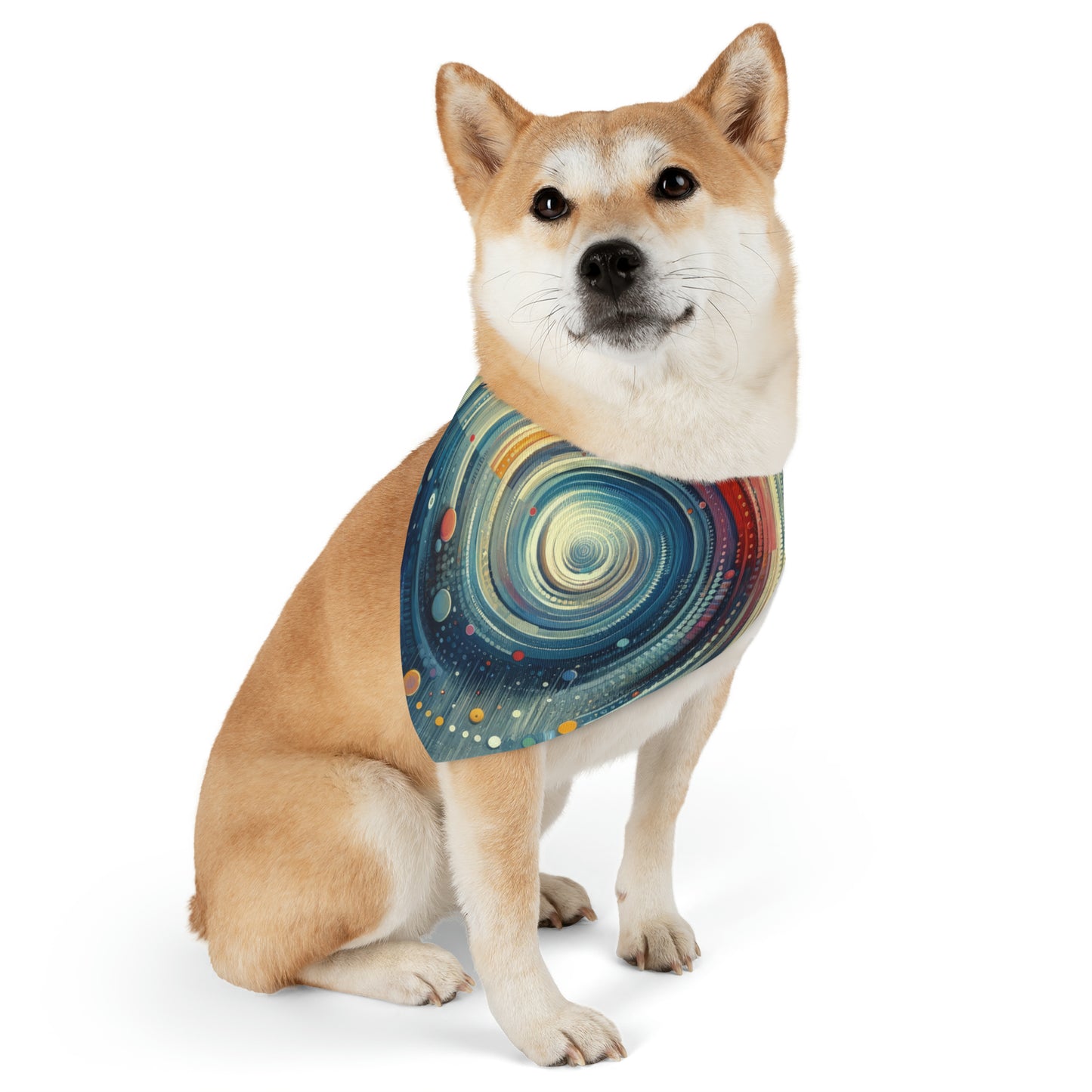 Considerate Echoes Resonate Pet Bandana Collar