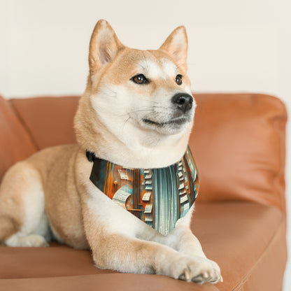 Illuminated Truths Mirror Pet Bandana Collar