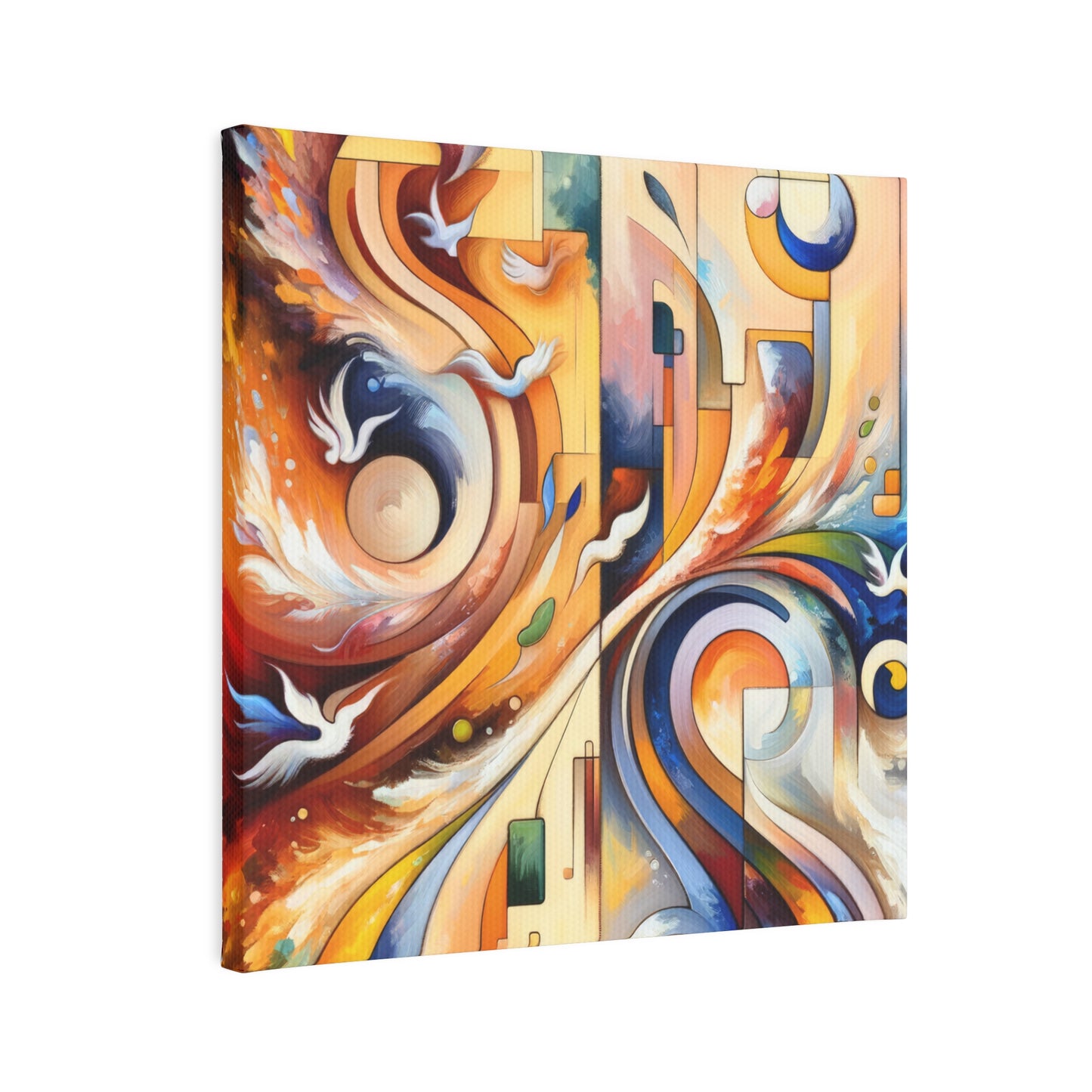 Companionable Lightness Journey Canvas Photo Tile