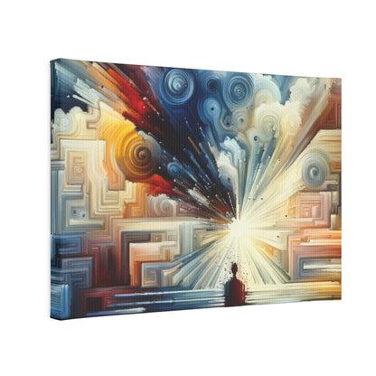 Memory Labyrinth Focus Canvas Photo Tile