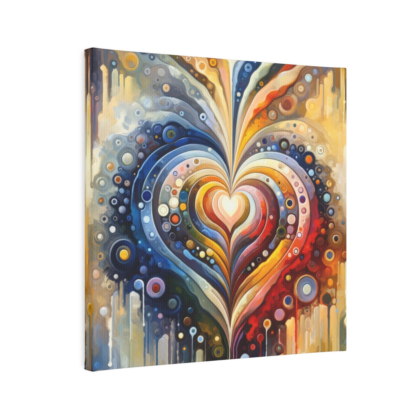 Harmonic Heart Essence Canvas Photo Tile