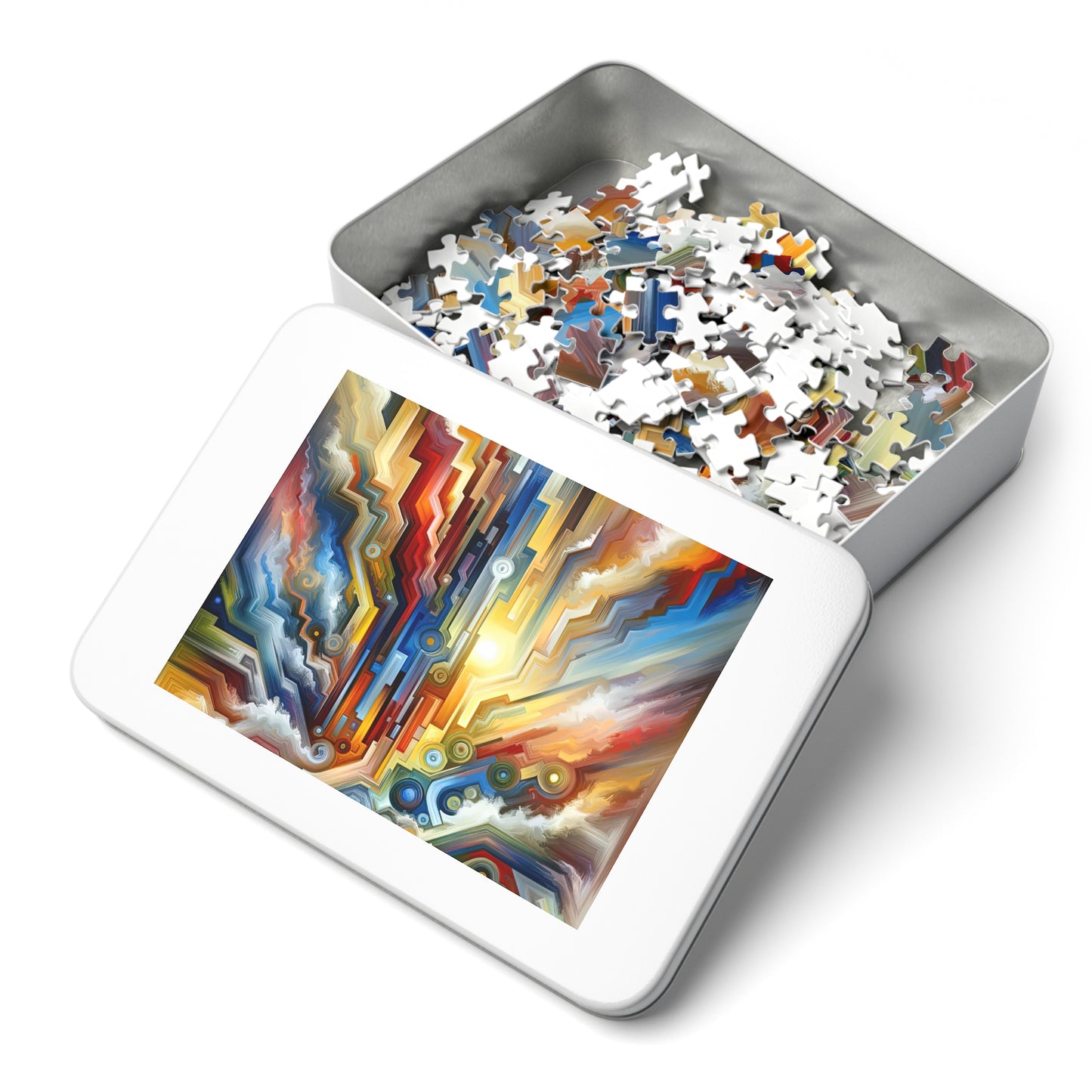 Unity Abstract Vibrancy Jigsaw Puzzle (30, 110, 252, 500,1000-Piece)