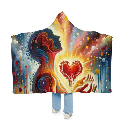 Unified Awakening Heart Snuggle Blanket