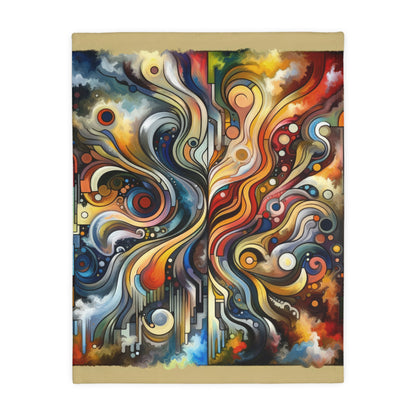 Tapestry Truths Diversity Velveteen Microfiber Blanket (Two-sided print)