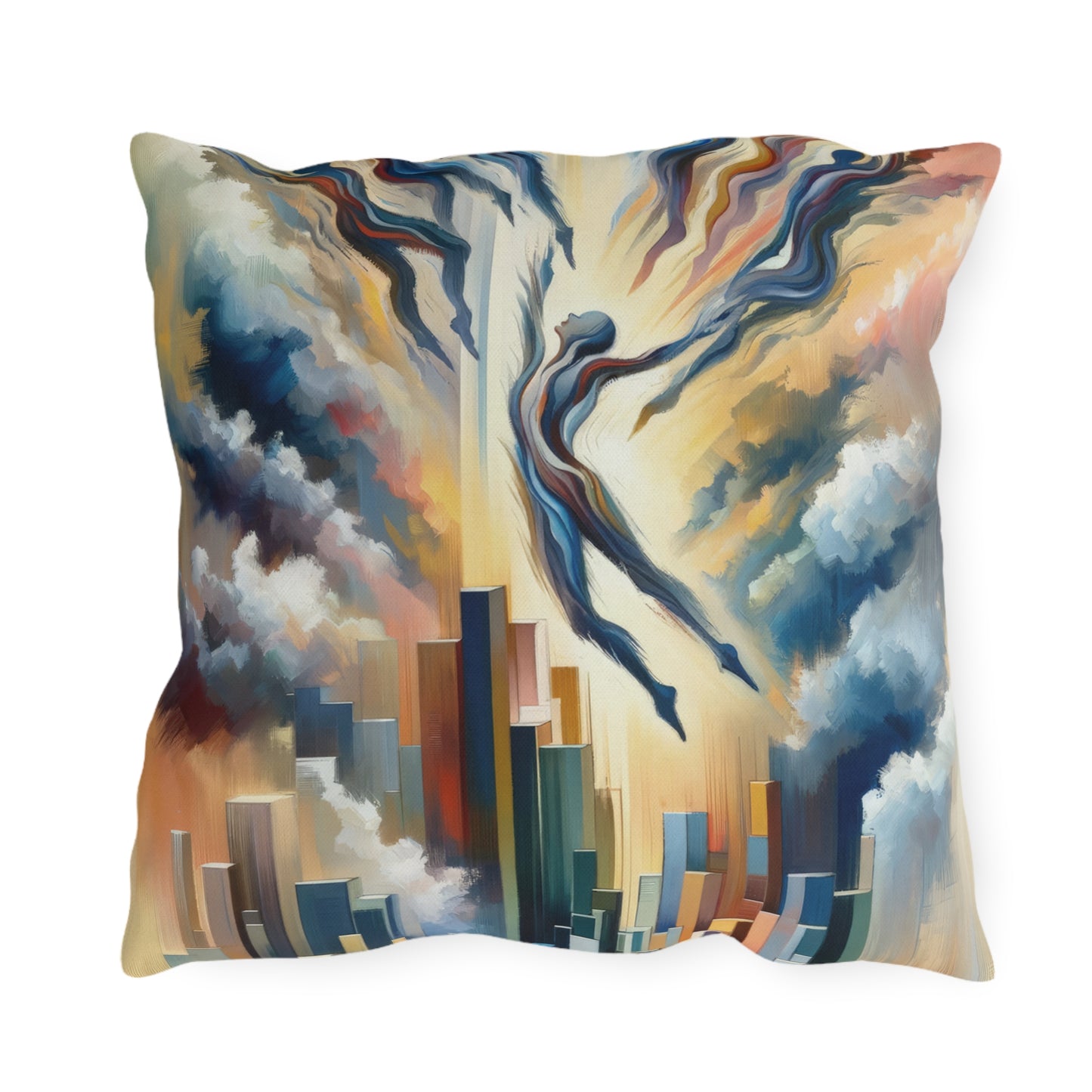 Collective Unity Leap Outdoor Pillows