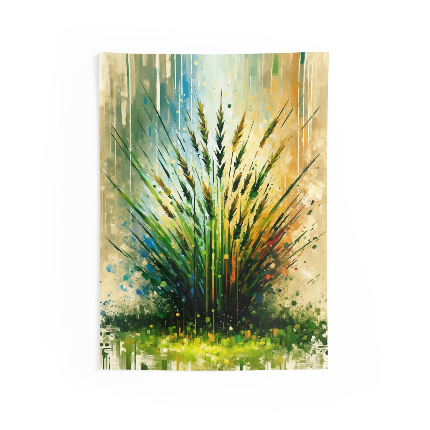 Grass Testament Change Indoor Wall Tapestries