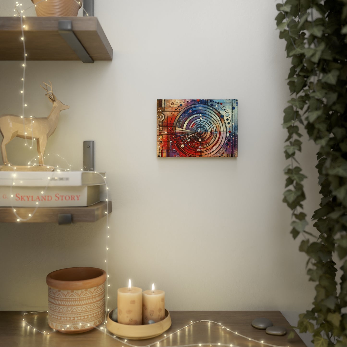 Rituals Over Routines Canvas Photo Tile