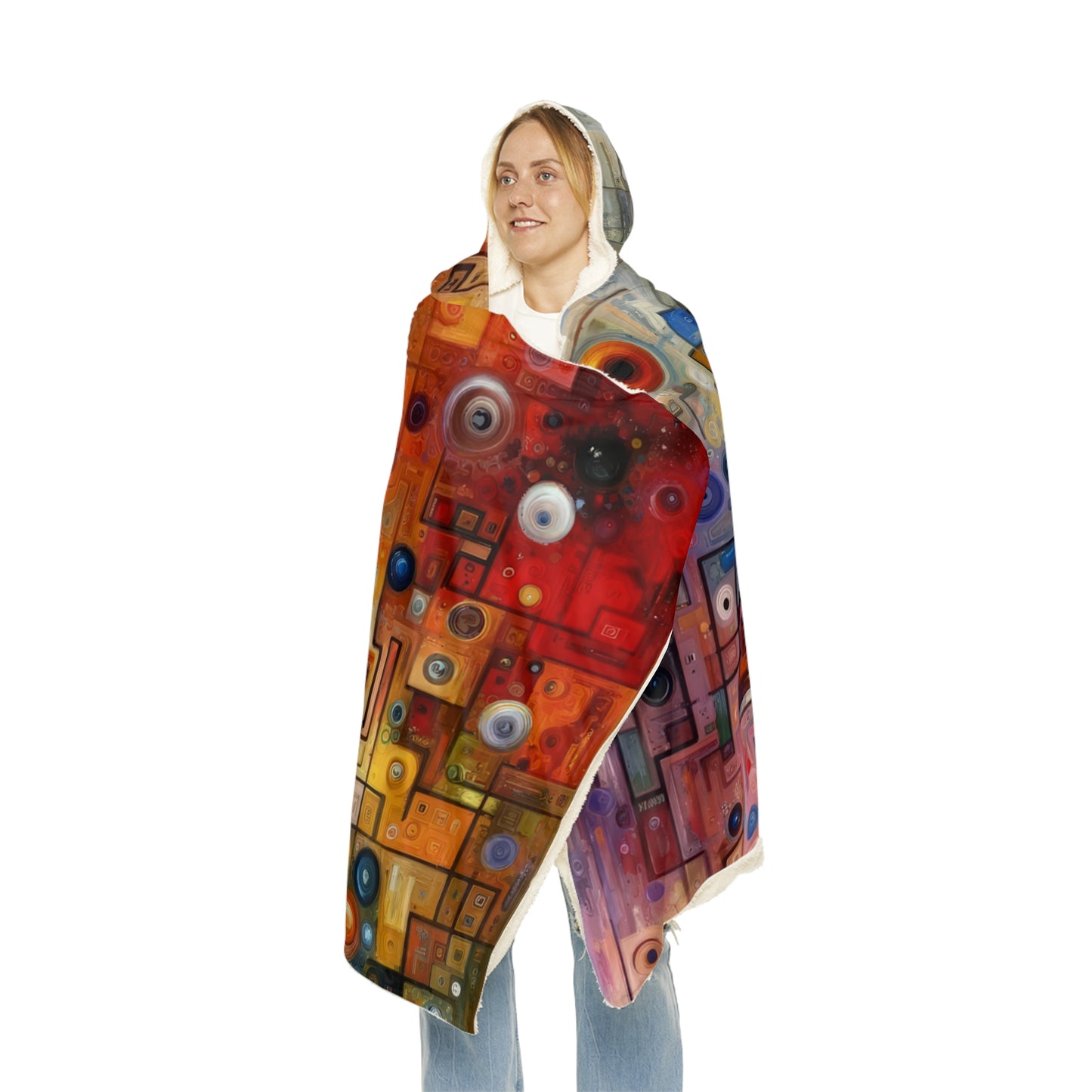 Witty Conversation Tapestry Snuggle Blanket