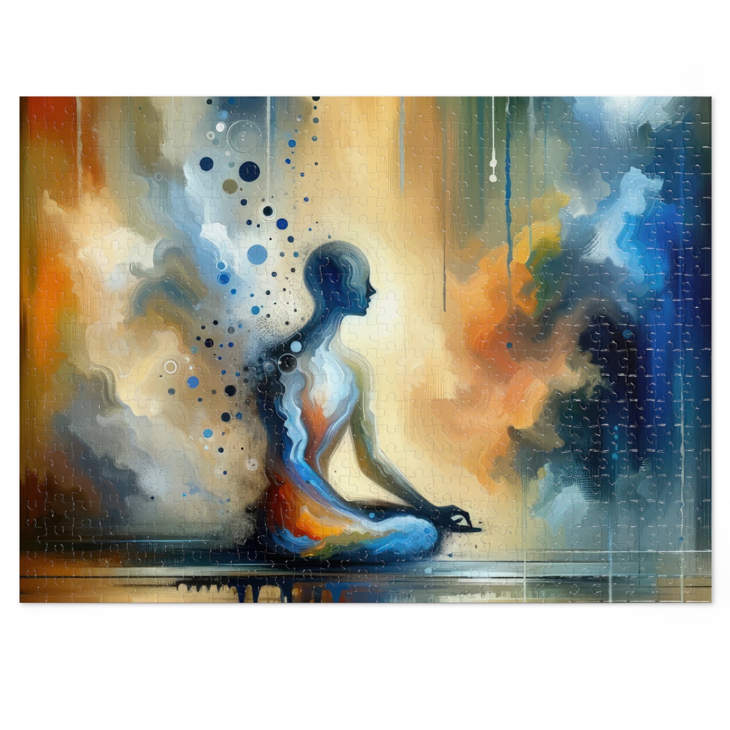 Resonance Abstract Healing Jigsaw Puzzle (30, 110, 252, 500,1000-Piece)