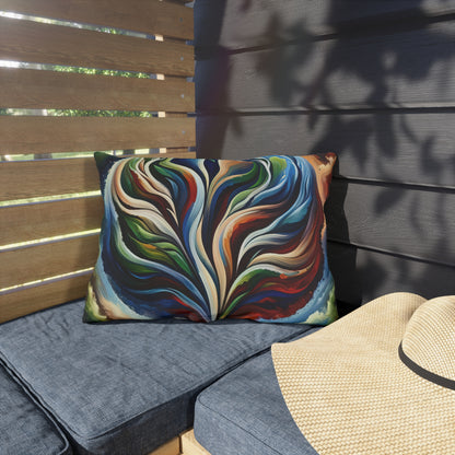 Interconnected Earth Advocates Outdoor Pillows