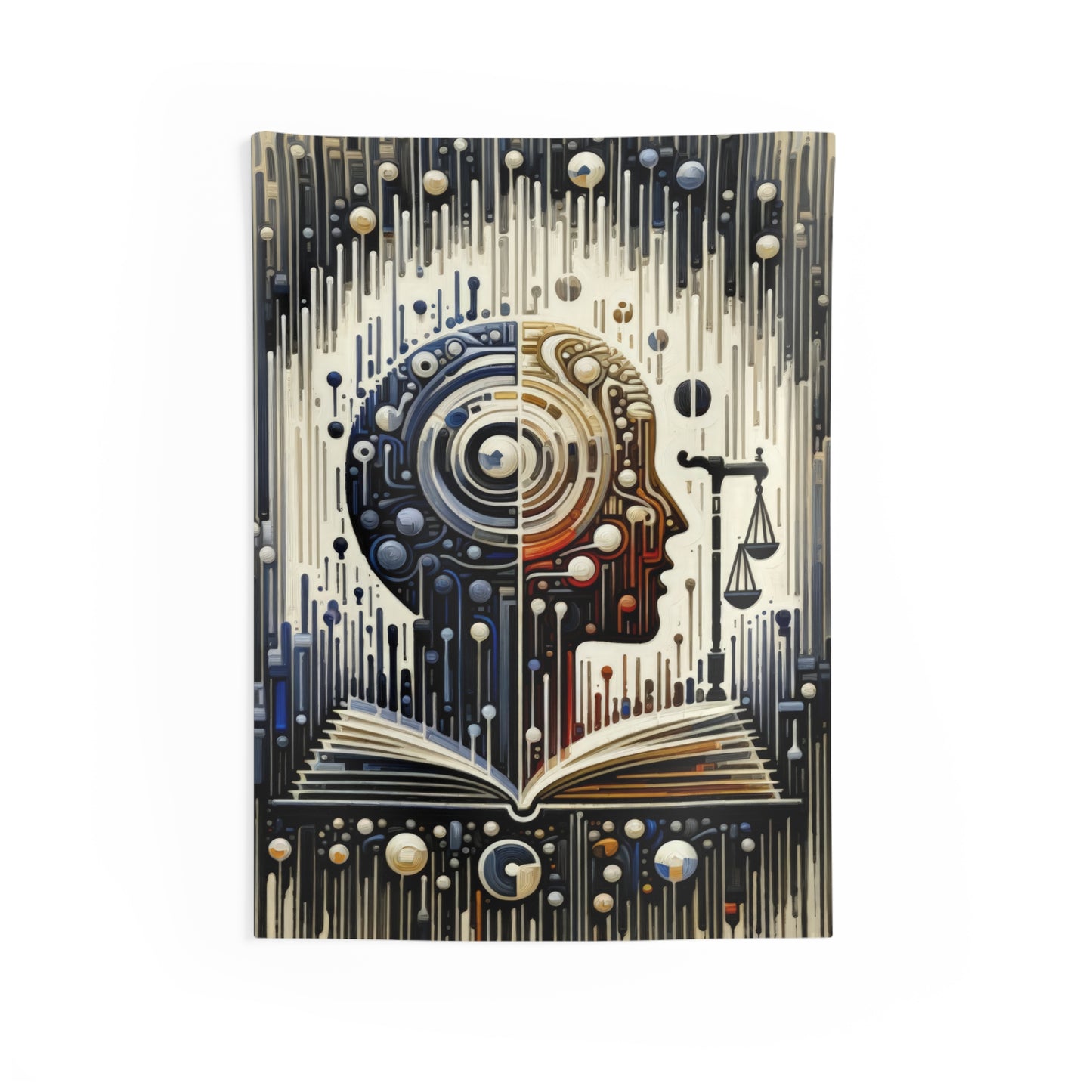 Critique Analytical Deliberation Indoor Wall Tapestries