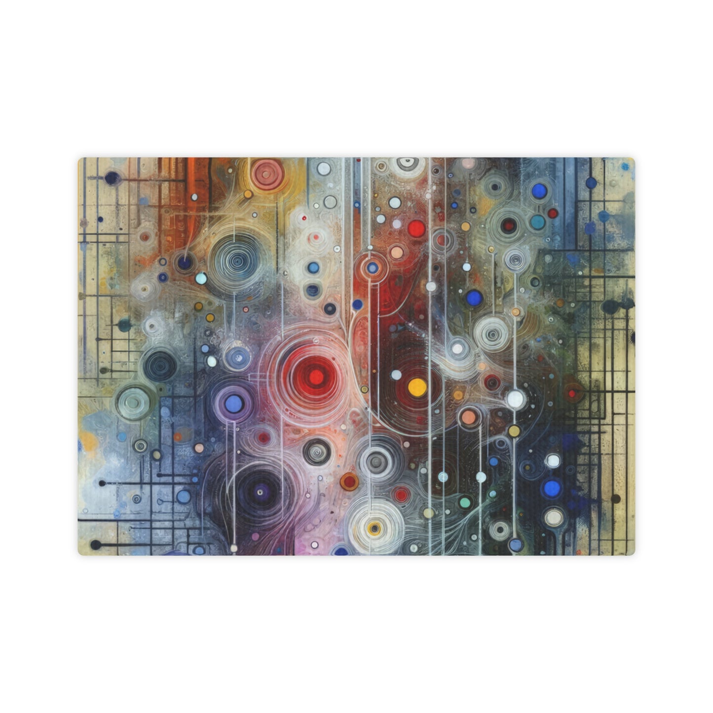 Awakenings Interconnectedness Tachism Canvas Photo Tile