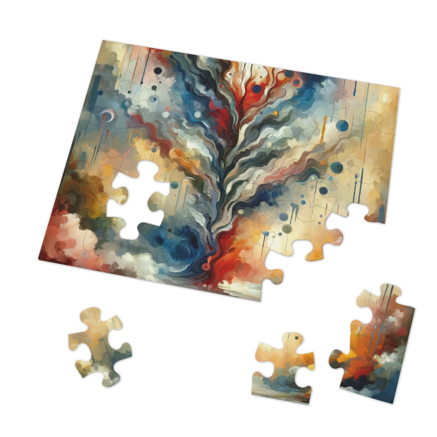 Abstract Forgiveness Offering Jigsaw Puzzle (30, 110, 252, 500,1000-Piece)