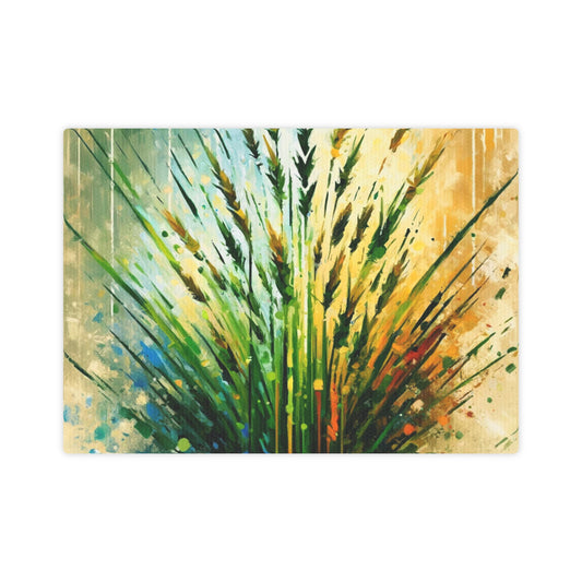 Grass Testament Change Canvas Photo Tile