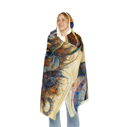 Ethos Web Abstract Snuggle Blanket