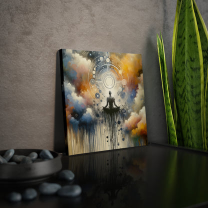 Mindful Transformation Profundity Canvas Photo Tile