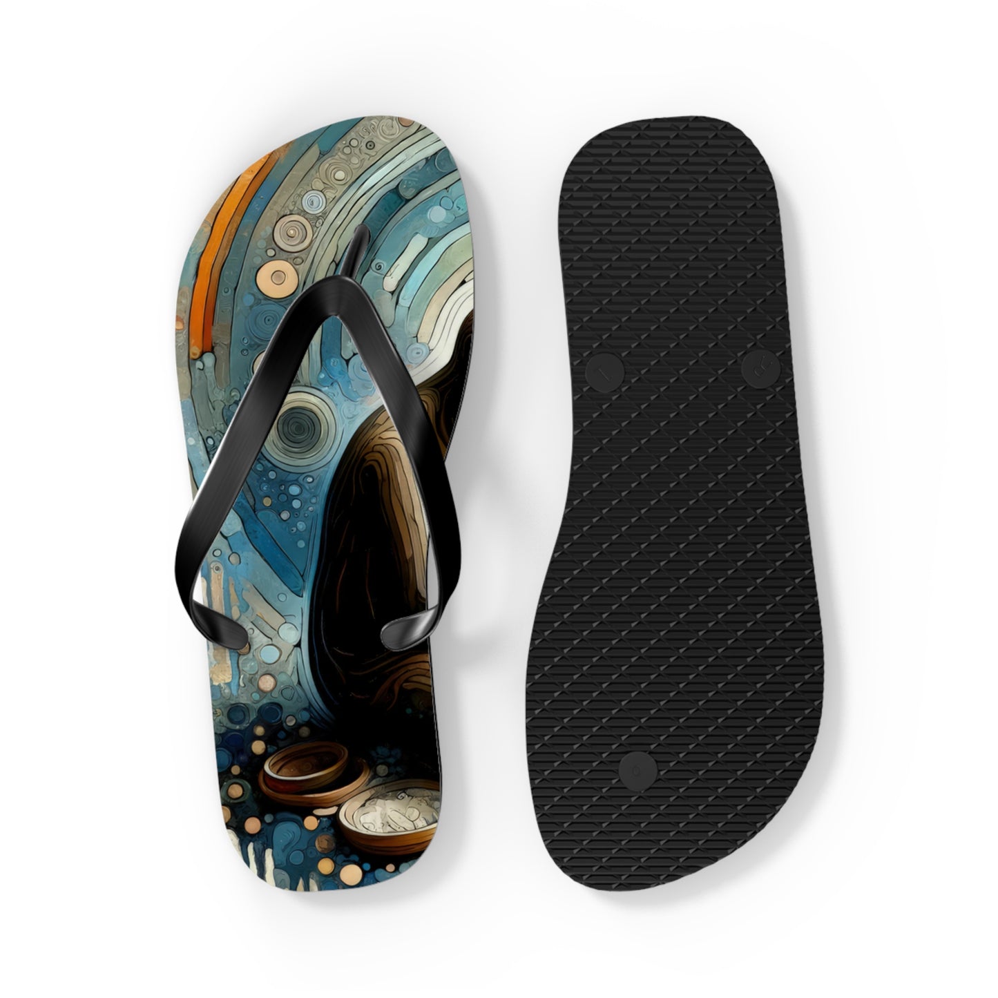 Crafting Semantic Pottery Flip Flops