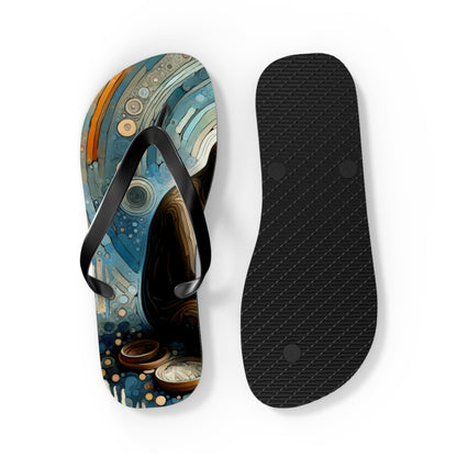 Crafting Semantic Pottery Flip Flops