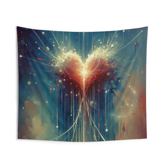 Transcendent Connection Beauty Indoor Wall Tapestries