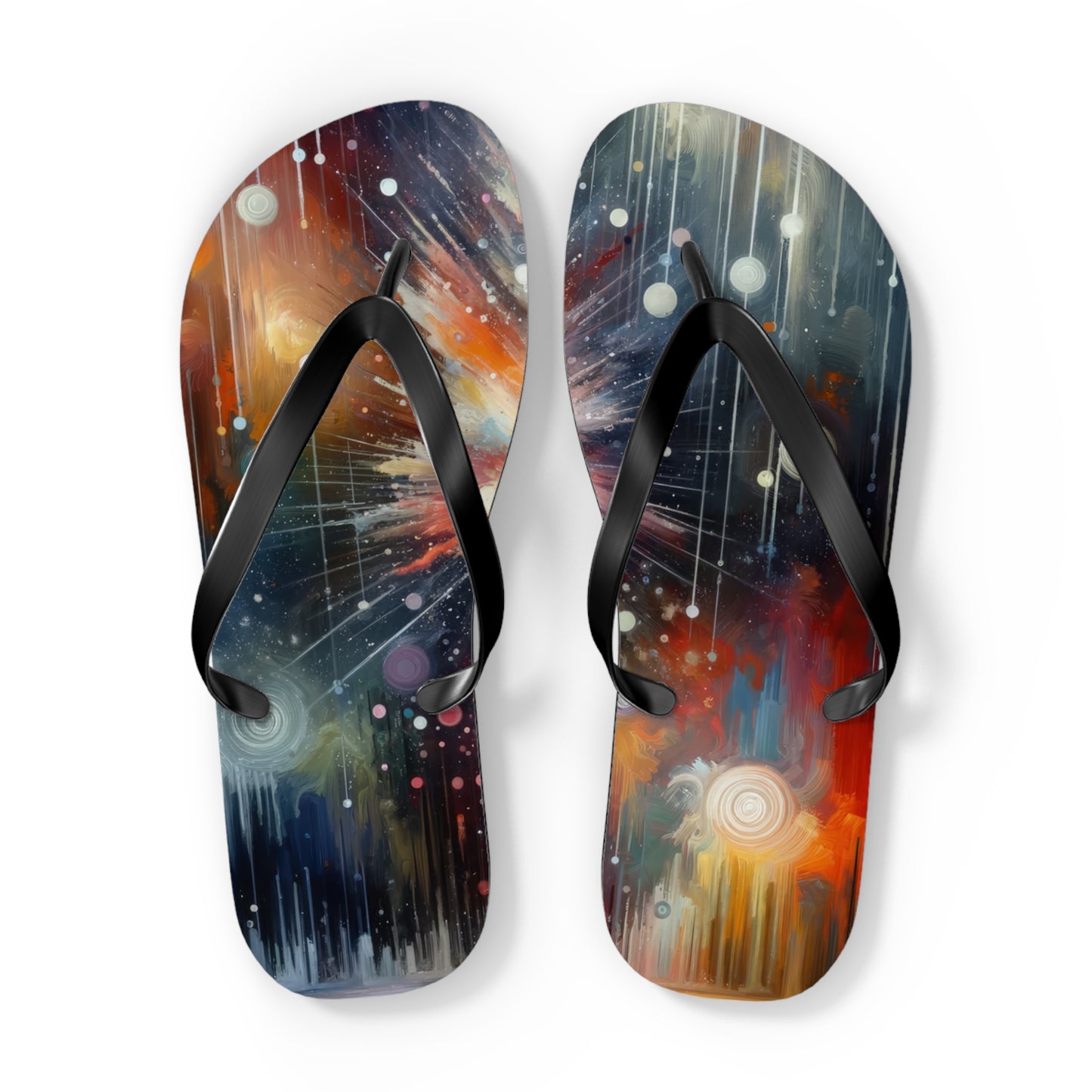 Galactic Mind Clarity Flip Flops