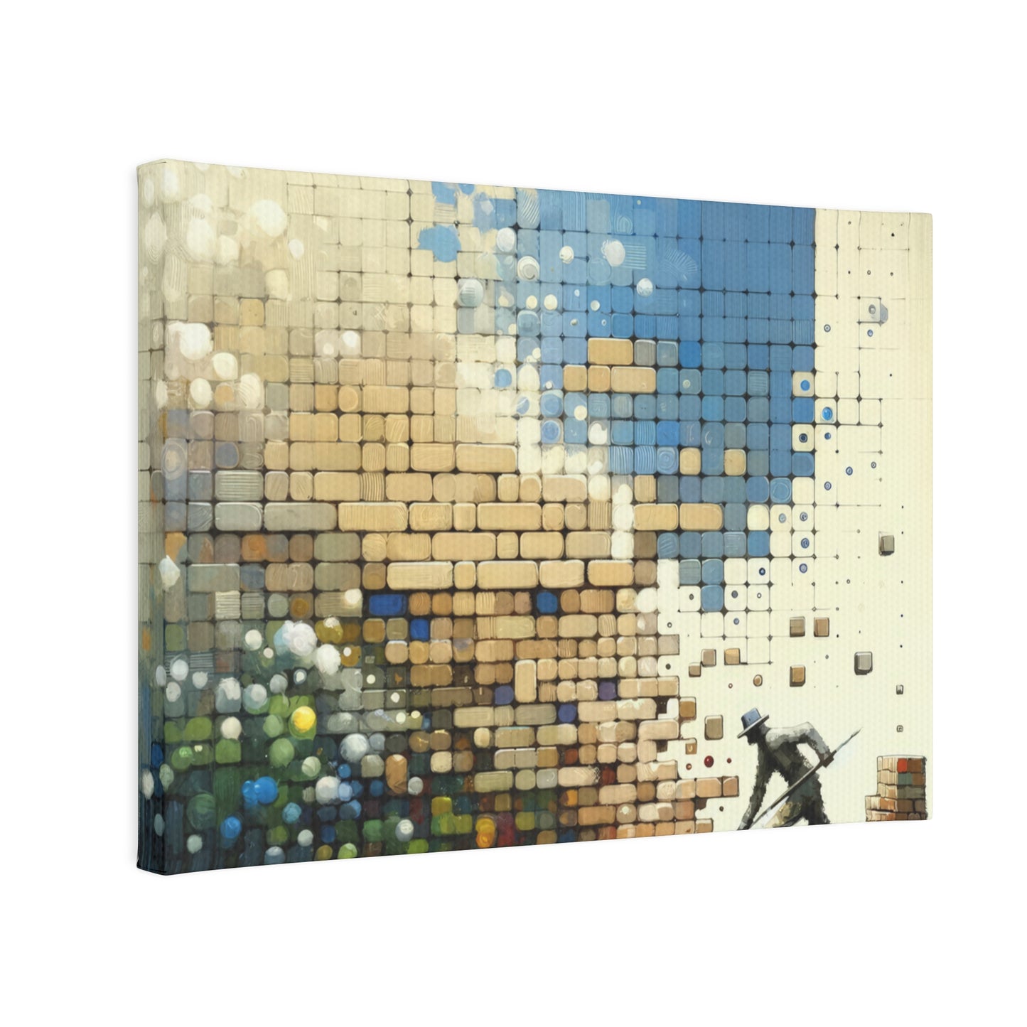 Change Tachism Everyday Canvas Photo Tile