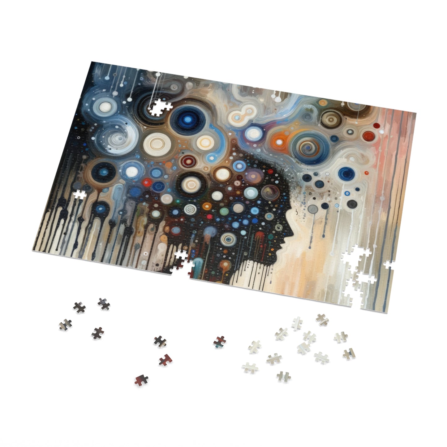 Universal Personal Tachism Jigsaw Puzzle (30, 110, 252, 500,1000-Piece)