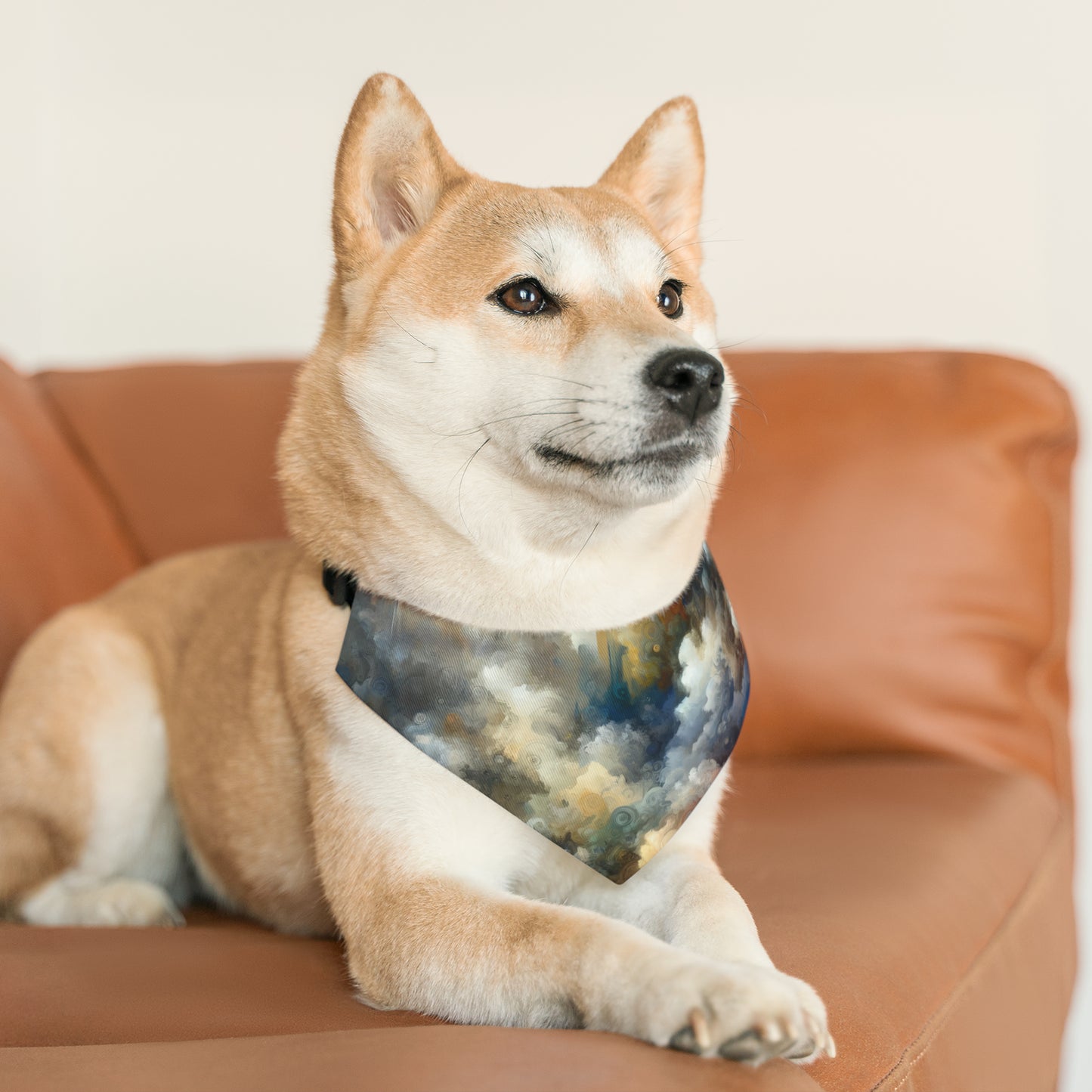 Unspoken Symphony Ethereal Pet Bandana Collar