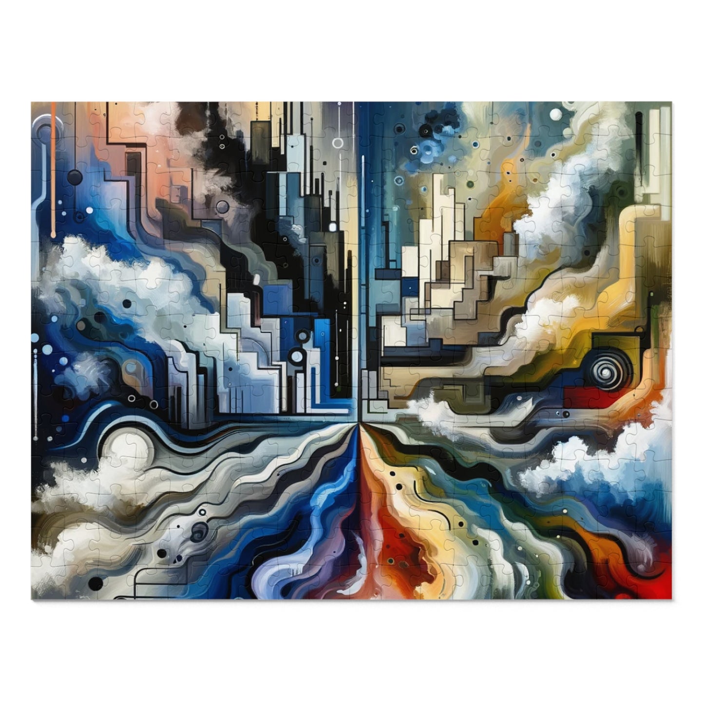 Digital Divide Navigation Jigsaw Puzzle (30, 110, 252, 500,1000-Piece)