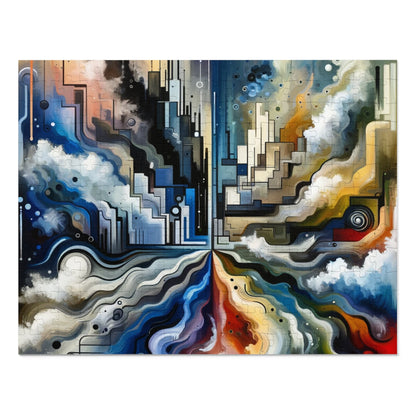 Digital Divide Navigation Jigsaw Puzzle (30, 110, 252, 500,1000-Piece)