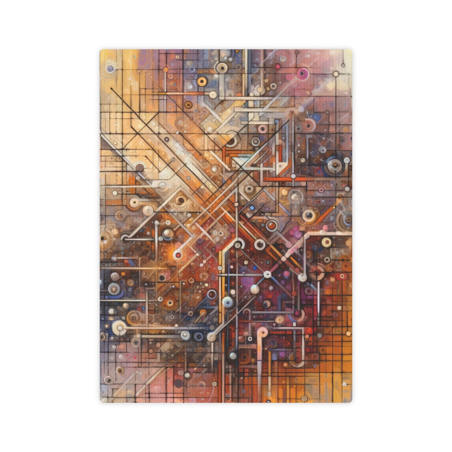 Abstract Structural Complexity Canvas Photo Tile