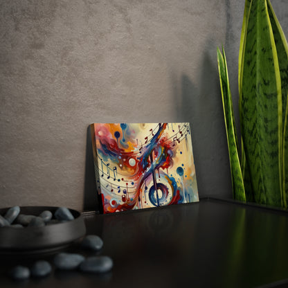 Harmonizing Melody Life Canvas Photo Tile