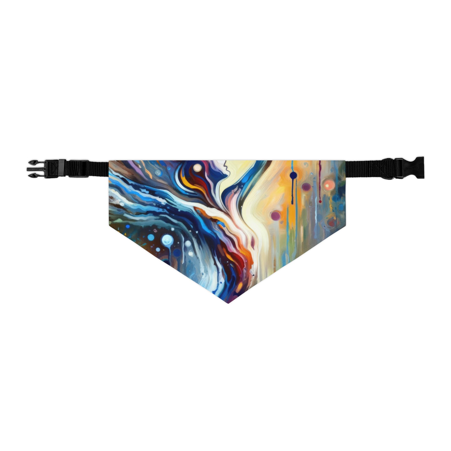 Journey Embrace Tachism Pet Bandana Collar