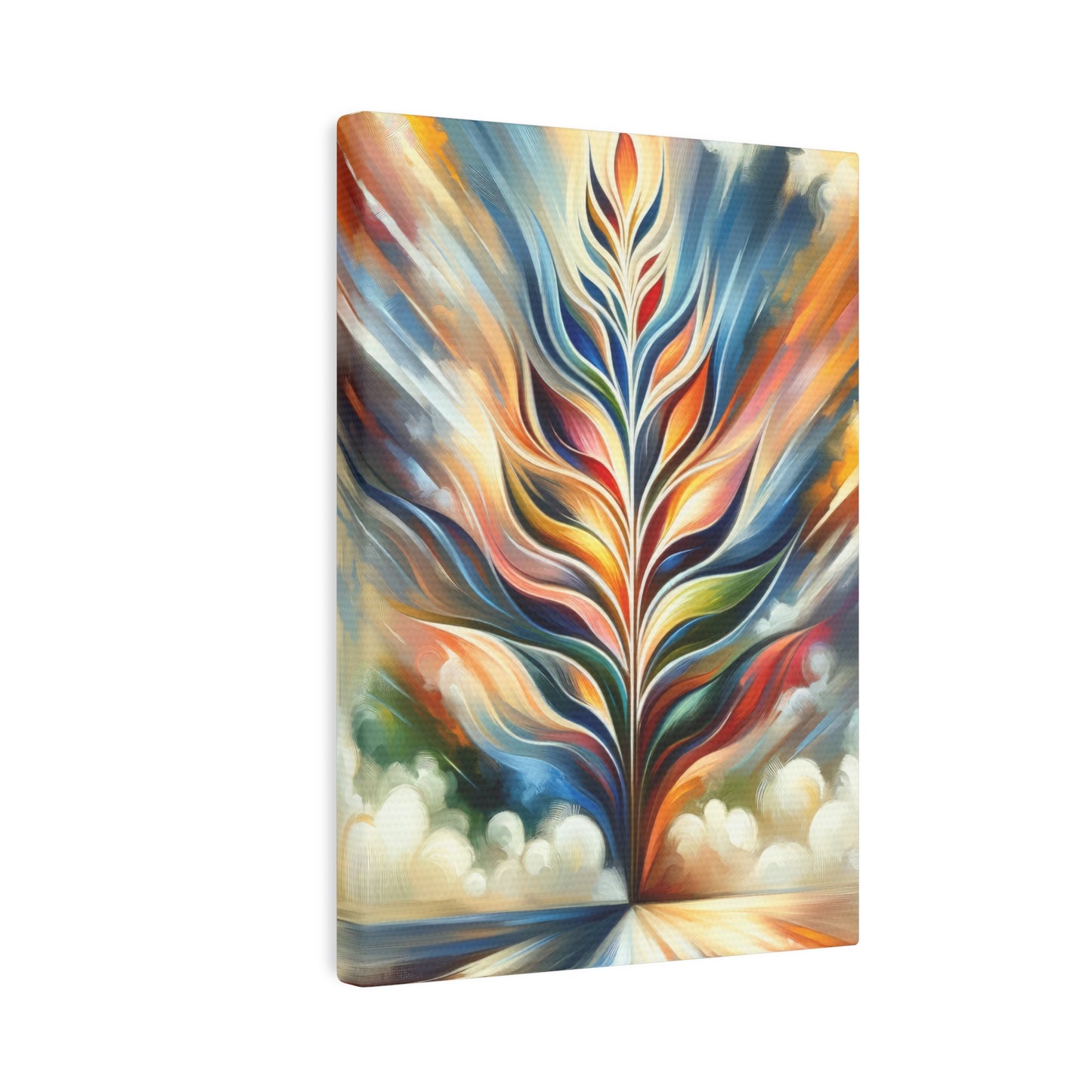 Sovereign Radiance Cultivation Canvas Photo Tile