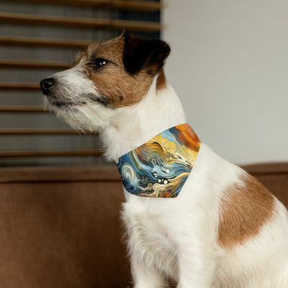 Intentional Awakening Reflection Pet Bandana Collar