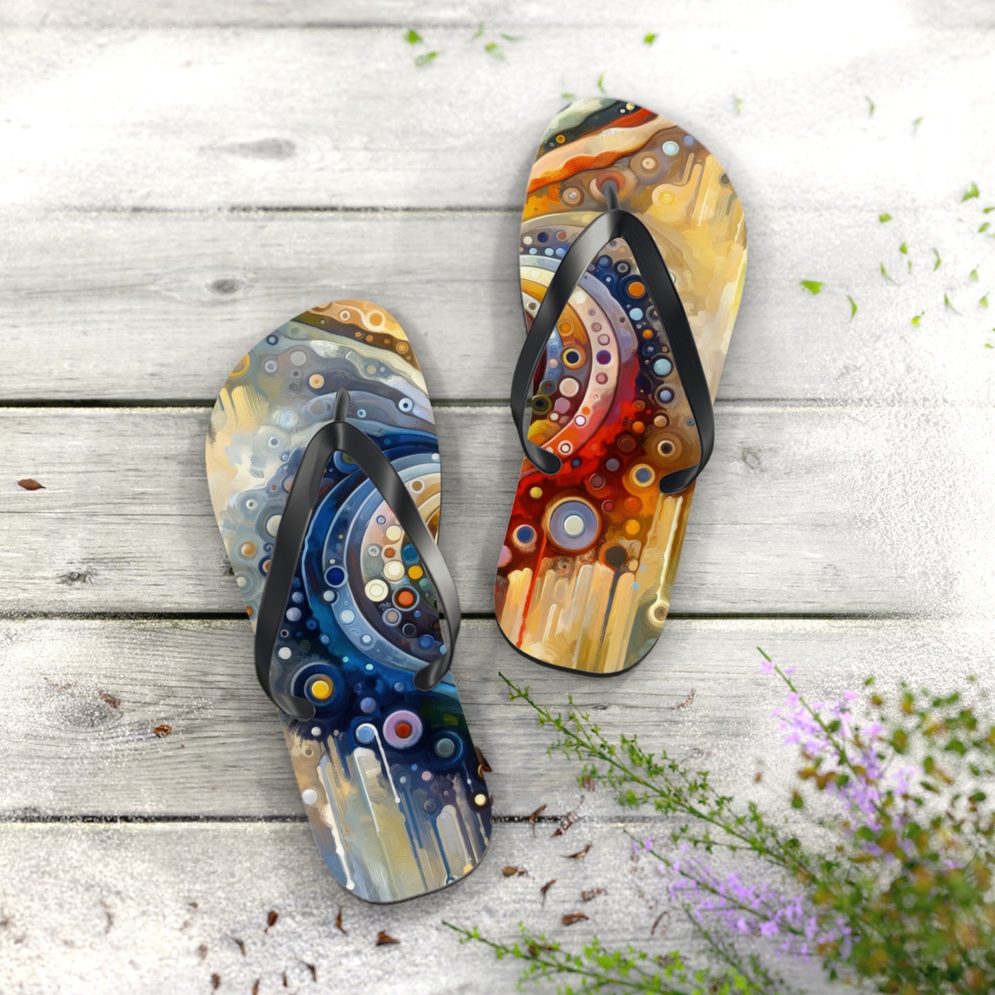 Harmonic Heart Essence Flip Flops