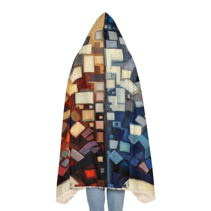 Identity Tachism Intersection Snuggle Blanket