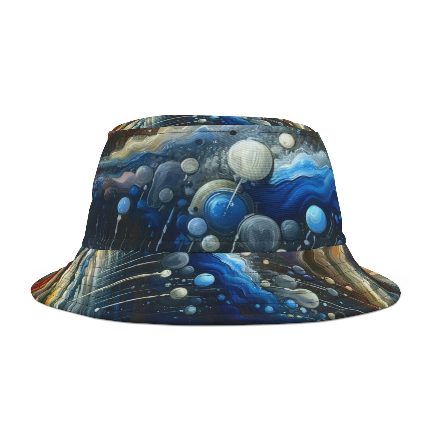 Linguistic Resonance Cascade Bucket Hat (AOP)