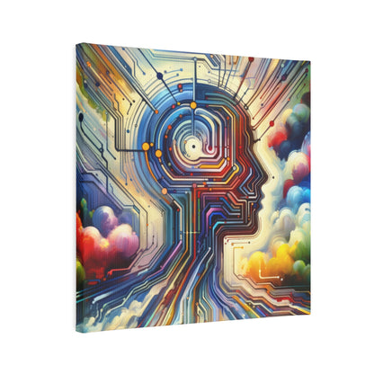 Supportive Digital Empathy Canvas Photo Tile