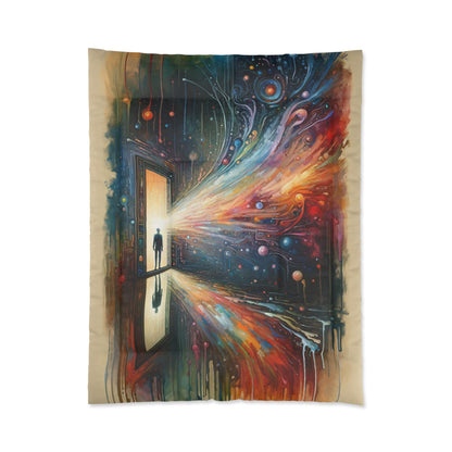 Mirror Wholeness Tachism Comforter