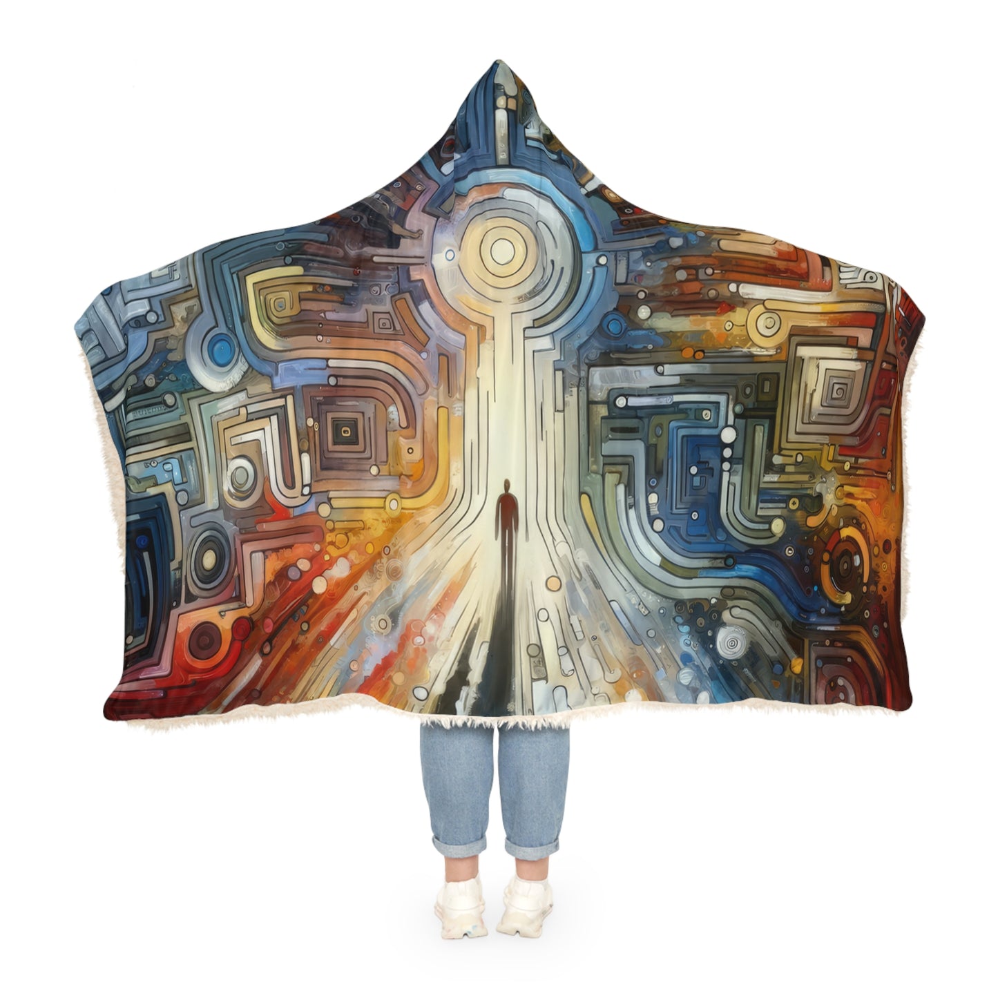 Converging Unity Path Snuggle Blanket