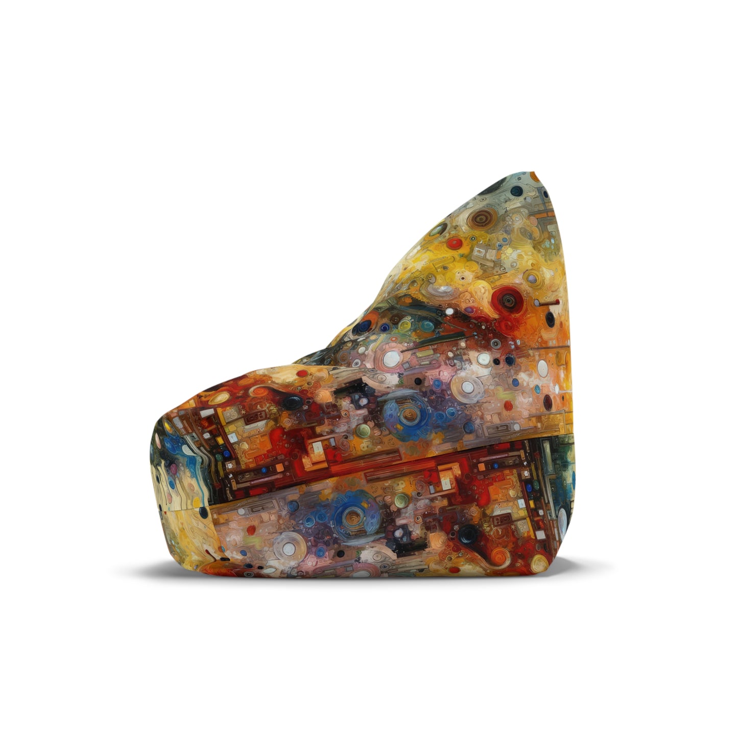 Perception Mosaic Abstract Bean Bag Chair Cover