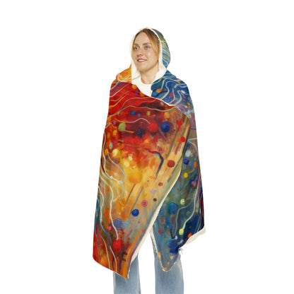 Emotive Yarn Explosion Snuggle Blanket